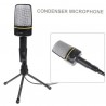 SF-920 Condenser Microphone Special for Chatting and Singing over Internet -Black