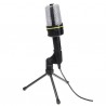 SF-920 Condenser Microphone Special for Chatting and Singing over Internet -Black