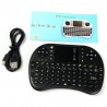 UKB - 500 - RF 2.4GHz Mini Wireless Keyboard with Touch Pad LED Indicator Built - in Lithium - ion Battery