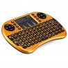 Rii i8+ Multi-function Mini 2.4GHz Wireless Touchpad Keyboard with Built-in Battery for HTPC