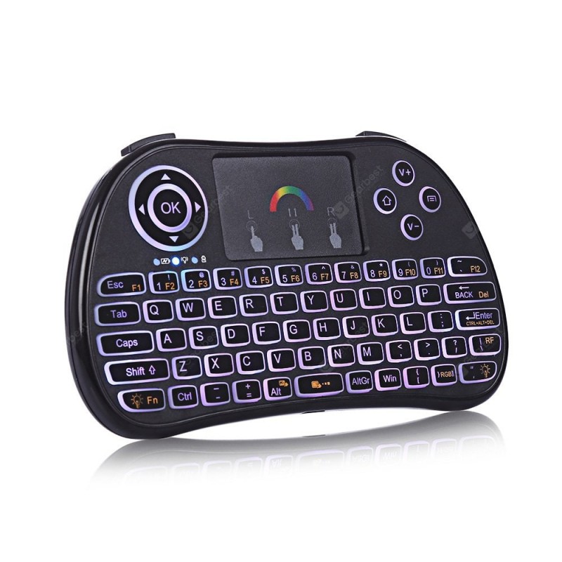 TZ P9 Wireless 2.4GHz RGB Backlight Mini Keyboard