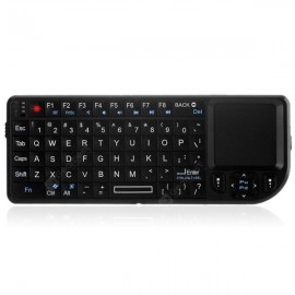 TR - MWK Ultramini 2.4GHz Wireless Touchpad Keyboard with Embedded Receiver and IR Light for HTPC PS3 Xbox360