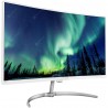 PHILIPS 248E8QSW9 23.6 inch Curved Slim Body Monitor