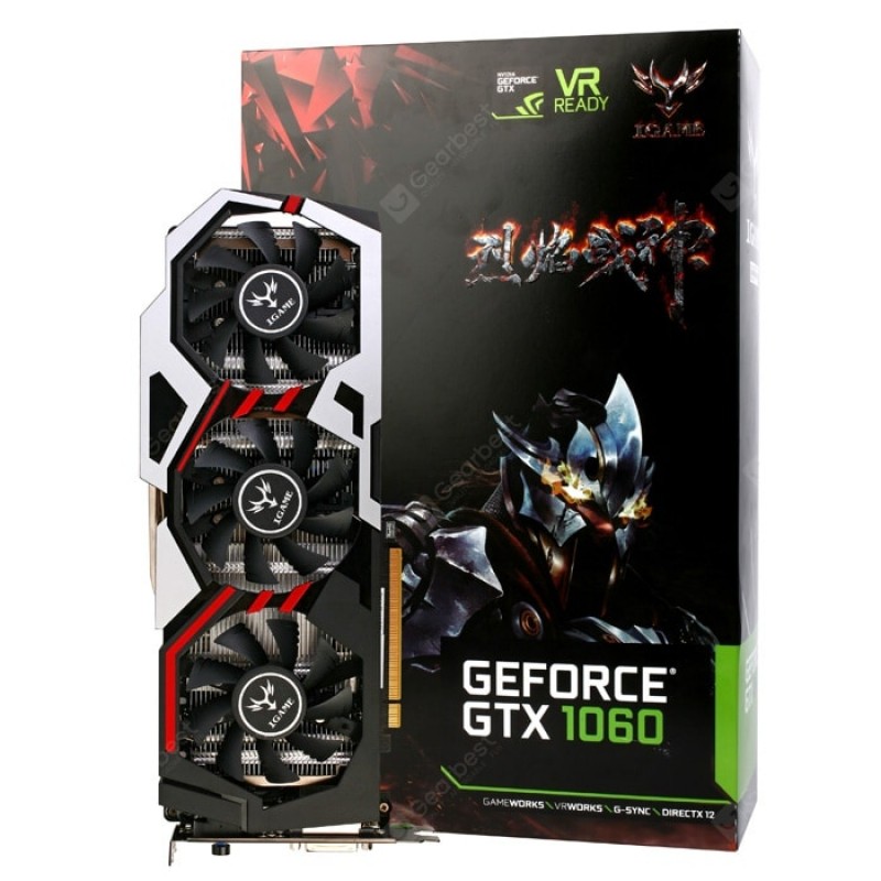 Original Colorful iGame1060 U - 3GD5 Top Graphics Card