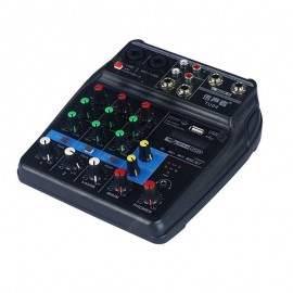 TU04 Bluetooth USB and Sound Card Mixer for Recording Voice-Activated Radio