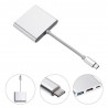 USB Type C to HD 4K Adapter USB C Multiport HD Adapter for MacBook