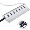 USB 3.0 7 Ports Aluminum Alloy Hub