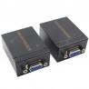 RJ45 to Vga Extender Network Signal Amplifier Transmitter Adapter Converter 2PCS