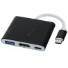 Type-c USB3.1 To HDMI USB3.0+PD Rechargeable Aluminum Alloy Three-in-one HD Adapter