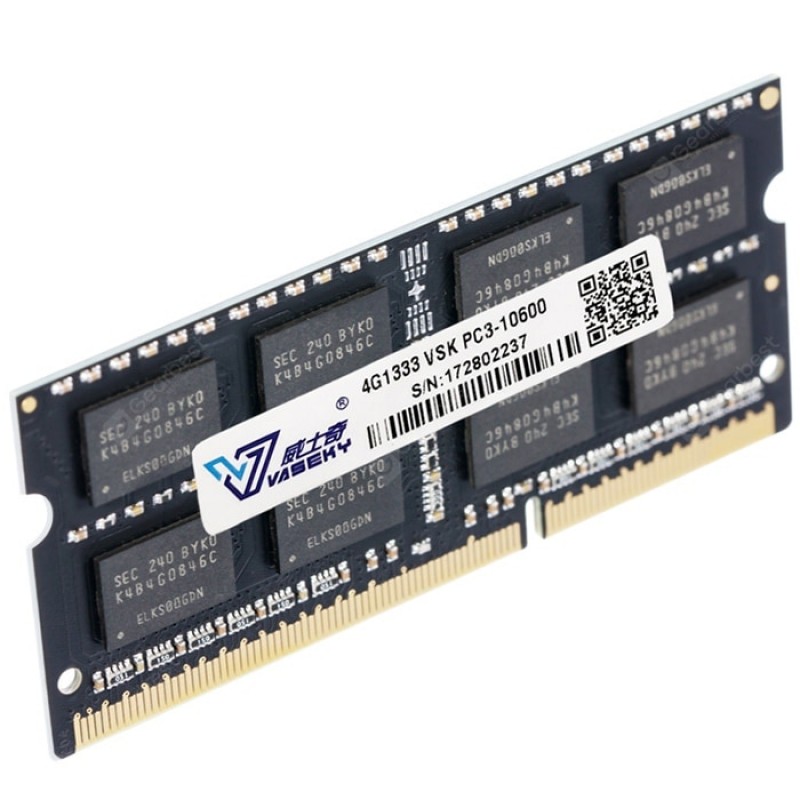 Vaseky Laptop Memory Module DDR3 / 1333MHz / 4GB