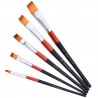 Professional Hardwood Acrylic Painting Brush 5pcs