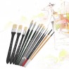 SP1418 High-end Painting Water Chalk Hook Line Pen Exam Special Painting Brush 13pcs