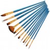 Nylon Brush 12pcs with 2 Palette