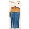 Nylon Brush 12pcs with 2 Palette