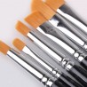 Nylon Mixed Short Brush 12pcs