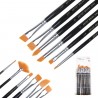 Nylon Mixed Short Brush 12pcs