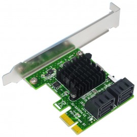 PCI-E to 4 x SATA3.0 Expansion Card for SSD / IPFS Hard Disk