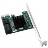 PCI-E to 4 x SATA3.0 Expansion Card for SSD / IPFS Hard Disk