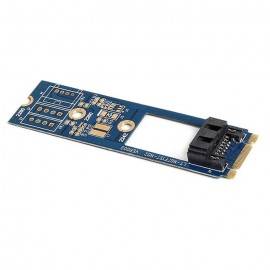 Practical M.2 NGFF to SATA 7 Pin Converter Adapter Card