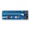 PCI - E 1X to16X Extender Riser Card Adapter with USB 3.0 Cable