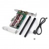 PCI-E Wireless Network Card Dual Antenna / Dual Band / with Bluetooth Function