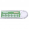 Portable Solar Energy Ruler Calculator Office Stationery for Student