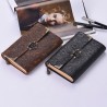 SP1342 Hand-carved Leather Combination Lock Notebook