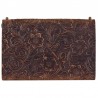 SP1342 Hand-carved Leather Combination Lock Notebook