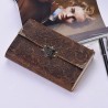 SP1342 Hand-carved Leather Combination Lock Notebook