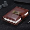 Portable Lock Student Creative Journal Notebook