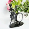 Office Decoration Creative Retro Iron Man Guitar Desk Clock