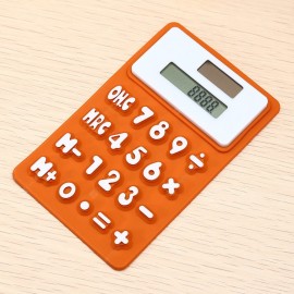 RJSQ5 Silicone Solar Calculator 1PCS Colorful Calculator