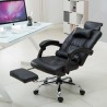 Office Gaming Chair Ergonomic Computer Chair with Leg Supporter