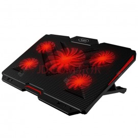 NUOXI 5 LED High Speed Fans Laptop Cooler Radiator Pad 17 inch