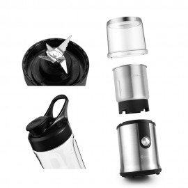 zanmini CG - 9430 Coffee Grinder with a Fruit Grinder Bottle Set