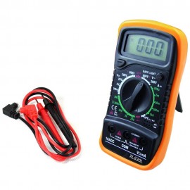 XL830L Digital LCD Multimeter Volt Meter Ammeter Ohmmeter AC DC Tester Meter