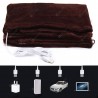 USB Soft Heated Shawl Winter Electric Warming Neck Shoulder Heating Blanket Pad