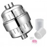 Shower Water Filter Purifier Silver for Elderly White-collar Pregnant Women