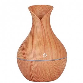 Vase Aroma Essential Oil Diffuser 130ML USB Aromatherapy Cool Mist Humidifier