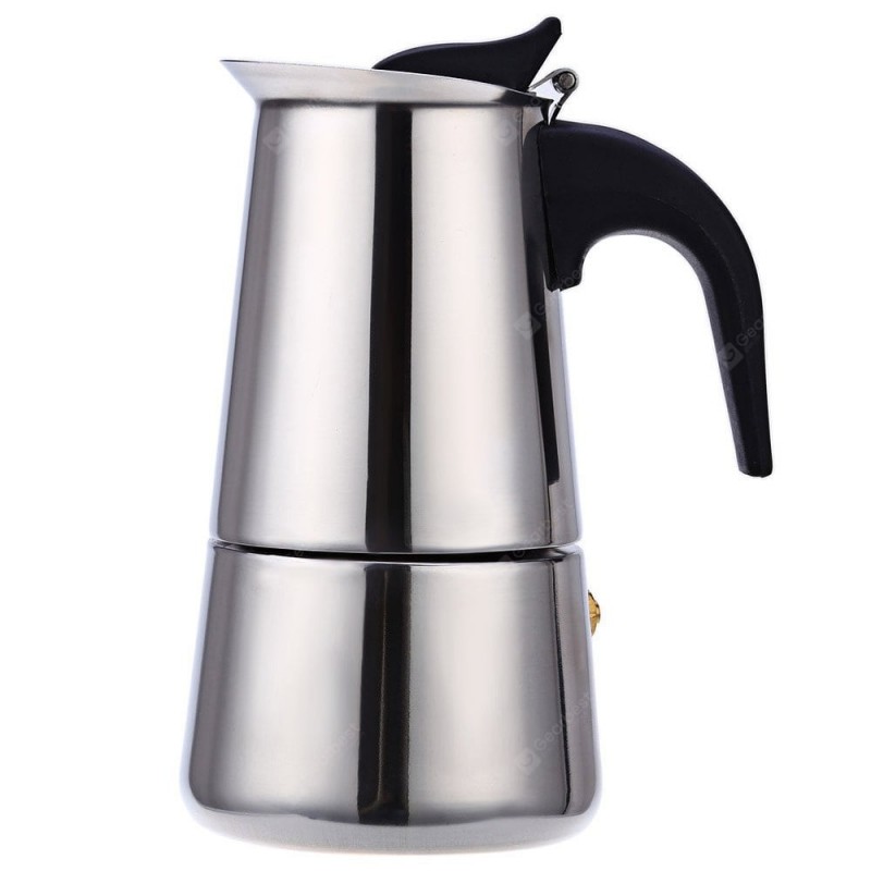 Stainless Steel Mocha Espresso Percolator Coffee Pot