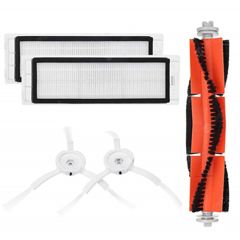 Roller Side Brush Filter Cleaning Brush Set