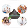 Remote Control Flowerpot Aroma Diffuser 550ML Essential Oil Diffuser Electric Ultrasonic Humidifier