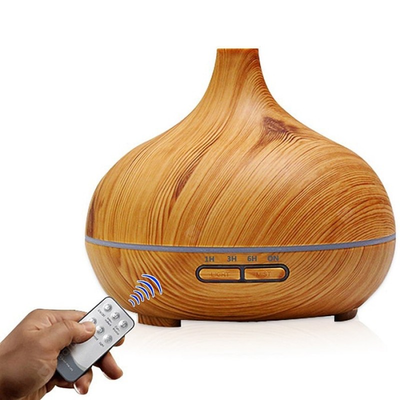 Remote control Aroma Diffuser 550ML Essential Oil Diffuser Electric Ultrasonic Humidifier