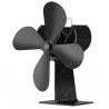 Powerful 4 Blades Fireplace Heat Powered Fan