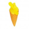 WYQH - 1 Cute Cone Ice Cream Small Fan USB Charging Mini Student Portable Dormitory Portable Handheld Fan