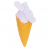 WYQH - 1 Cute Cone Ice Cream Small Fan USB Charging Mini Student Portable Dormitory Portable Handheld Fan