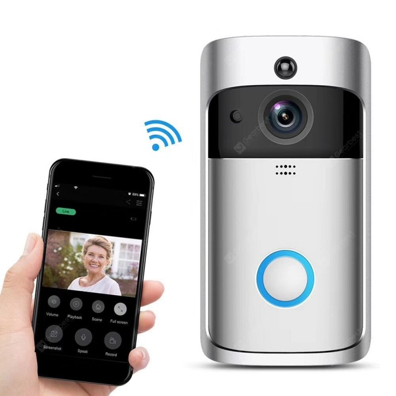 Smart Video Doorbell Wireless Home for iOS/Android