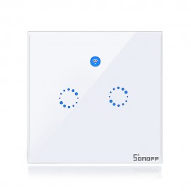 SONOFF T1 Double Gangs Smart Wall Touch Switch with RF