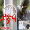 Wireless Window Door Security Alarm Alertor Warner Remote Control Announciator for Home Warehouse