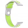 Two-color Pore Silicone Back Button Strap for HUAWEI Amazfit